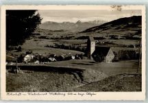 87466 W8967 Mittelberg b Oy Foto AK Kirche