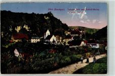 68480 Ferrette Pfirt - Schloss Ruine Gefechte 1914/15 Kinder