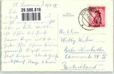 9654 St. Lorenzen im Lesachtal 1959 Foto AK