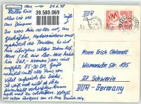 Frederikshavn 1976 - Kirche Hafen