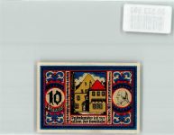 49074 W4500 Osnabrück 1921 Notgeldschein Gutschein über 10 Pfennig Stadthauptkasse Osnabrück Möserhaus