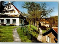 67471 W6738 Elmstein Gebrauchsspuren Naturfreundehaus Elmstein WerbeAK