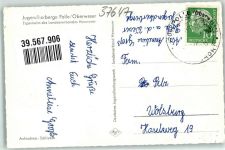37647 W3453 Polle , Weser Foto AK Jugendherberge