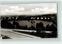 42579 W5628 Heiligenhaus b Velbert - Sportplatz mit Siedlung Wassermangel