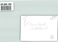 67433 W6730 Hambach an der Weinstraße FOTO KEINE AK Foto Original aus Archiv eines Ansichtskartenverlags Ort handschriftlich