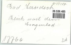 Bad Landeck Ladek-Zdroj FOTO KEINE AK Ort handschriftlich Georgenbad