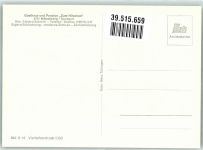 63933 W8761 Mönchberg , Spessart Werbe AK Gasthaus Pension Zum Hirschen