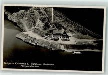 09648 O9251 Kriebstein - Fliegeraufnahme Talsperre Gasthaus