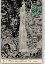 10060 Bobbio Pellice 1910 - Cascata del Pis ouvert Presso il Pian dei Morti Val Pellice