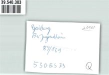 69251 W6901 Gaiberg , Baden Privatfoto KEINE AK Ev. Jugendheim Ort handschriftlich