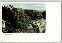09429 O9372 Wolkenstein Lithographie Schloss