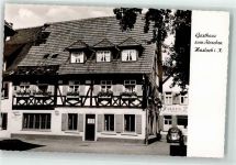 77716 W7612 Haslach im Kinzigtal Gebrauchsspuren Gasthaus zum Storchen