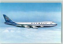 Boeing 747-200B Jumbo Jet Olympic Foto AK