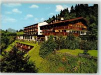 87459 W8962 Halden Werbe AK Pension Zugspitzblick