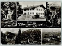 87459 W8962 Kappel Foto AK Pension Haus Sommer Schloss Neuschwanstein