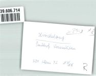87541 W8973 Hindelang FOTO KEINE AK Gasthaus Rosenstübchen Ort handschriftlich Foto Original aus Archiv eines Ansichtskartenverlags