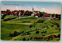 38700 W3389 Hohegeiß - Höhenluftkurort Kirche Kuh Vieh