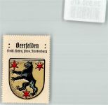 64711 W6124 Beerfelden , Odenw Vignette Freist. Hessen Prov. Starkenburg Wappen