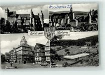 35745 W6348 Herborn , Hess - Schloss Schwimmbad Rathaus Stadtkirche