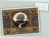 77955 W7637 Ettenheim Notgeldschein Notgeld 50 Pfenning