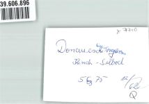 78166 W7710 Donaueschingen FOTO KEINE AK Kinder-Solbad Ort handschriftlich Foto Original aus Archiv eines Ansichtskartenverlags