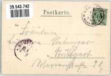 73728 W7300 Esslingen am Neckar 1898 - Ort lt. Stempel