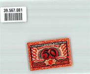 76131 W7500 Karlsruhe , Baden Notgeldschein 50 Pfennig