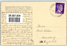 09623 O9213 Rechenberg-Bienenmühle 1943 Foto AK mit Ev. Pfarrkirche