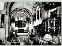 Bergen Foto AK Kirche Maria innen