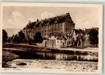 34346 W3510 Hann Münden - Schloss u. Werra Wehr