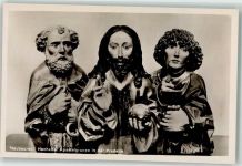 89143 W7902 Blaubeuren - Hochaltar Apostelgruppe in der Predella