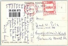 Lima 1965 - Hotel Crillon