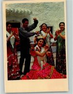 Granada Foto AK Tracht Tanz Sacromonte