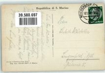 San Marino 1930 - Burg