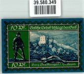Greiffenberg Gryfow Slaski Notgeldschein 10 Pfennig