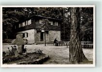 67468 W6731 Neidenfels , Pfalz Gebrauchsspuren Lambertskreuz-Hütte Fotograf Peter Kratz