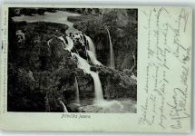 Plitvicer Seen Plitvicka Jezera 1902 Gebrauchsspuren Wasserfall