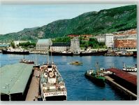 Bergen Foto AK Hafen