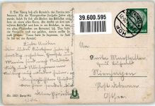 Spindel Gebrüder Grimm sign. Otto Kubel Uvachrom Nr. 3801 Serie 140 Dornröschen Prägedruck