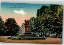Kattowitz Katowice 1921 - Zwei Kaiser Denkmal wilhelmsplatz