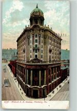 Pittsburgh 1908 - Bahnhof Wabash R.r.Station