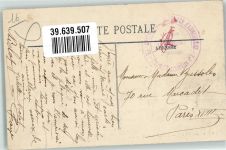 16000 Angouleme - Rathaus Feldpost WK I