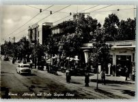 47900 Rimini 1957 Foto AK Gasthaus Viale Regina Elena