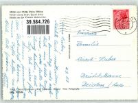 47900 Rimini 1957 Foto AK Gasthaus Viale Regina Elena