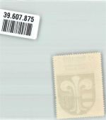 97947 W6974 Grünsfeld Vignette Wappen