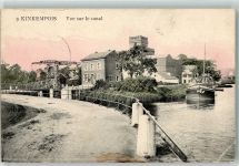 Liege Lüttich / Luik 1917 Gebrauchsspuren Feldpost WK I Kinkenpois