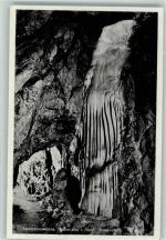 38889 O3725 Rübeland b Blankenburg, Harz 1941 - Baumanns - Höhle Wasserfall