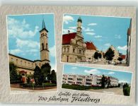 86316 W8904 Friedberg , Bay - Kath. Kirche Marienplatz Bierstrasse