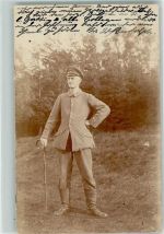 38877 O3702 Benneckenstein 1915 Privatfoto AK Soldat Ort lt. Stempel