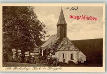 78126 W7744 Buchenberg , Schwarzw Gebrauchsspuren Alte Kirche